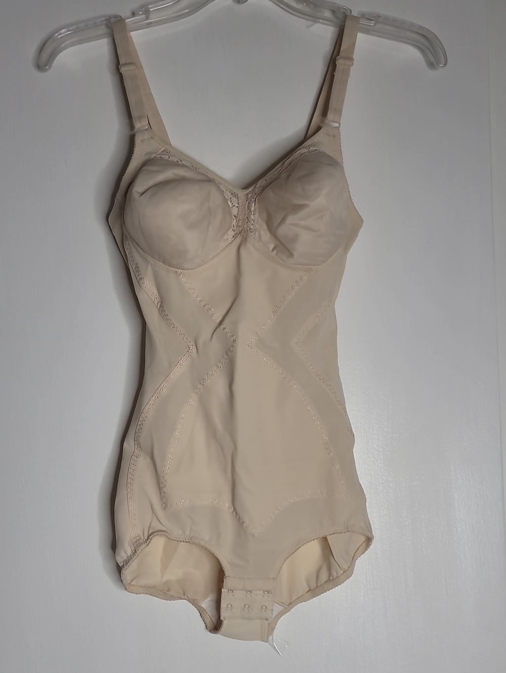 Lovable Vintage Shapewear Bodysuit Girdle Size 34B